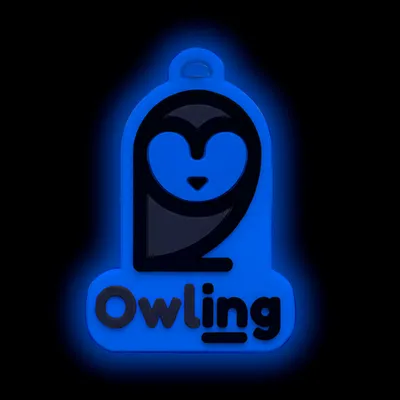 Blue Glow In The Dark - Custom Ribbons Now