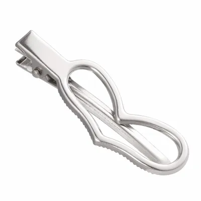 Hollow Heart Alligator Clip - Custom Ribbons Now