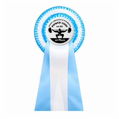 Blue - Custom Ribbons Now