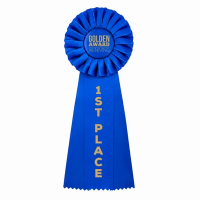Blue - Custom Ribbons Now