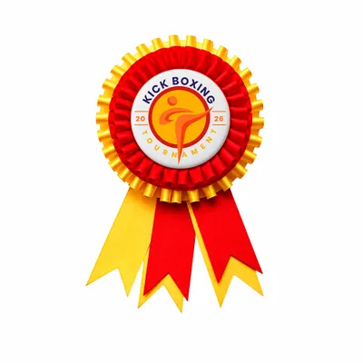 Yellow/Red - Custom Ribbons Now