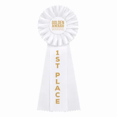 White - Custom Ribbons Now