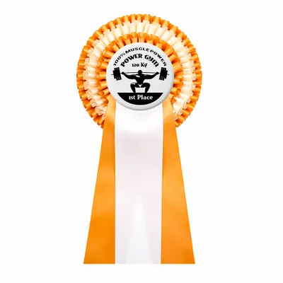 Orange - Custom Ribbons Now