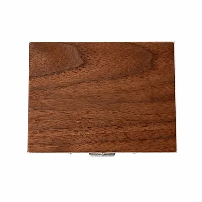 Walnut with Silver Frame - Custom Ribbons Now