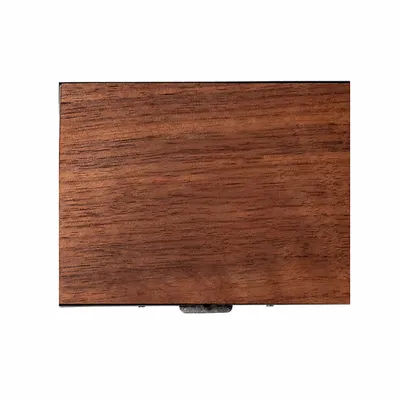 Walnut with Black Frame - Custom Ribbons Now