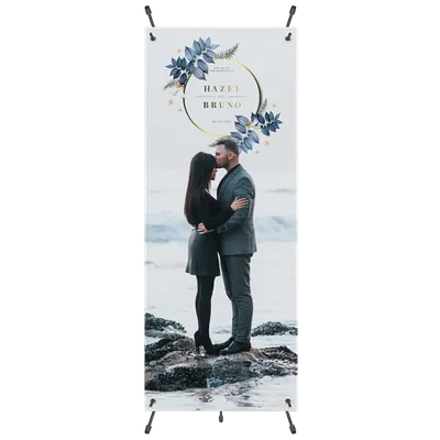 Adjustable X Banner Stands - Custom Ribbons Now