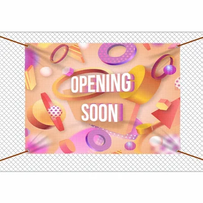 Vinyl Mesh Banners - Custom Ribbons Now