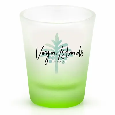 Frosted Glass Shot Glass - Custom Ribbons Now