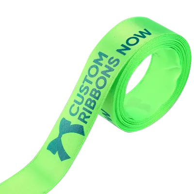 Satin Acetate Ribbon - Custom Ribbons Now