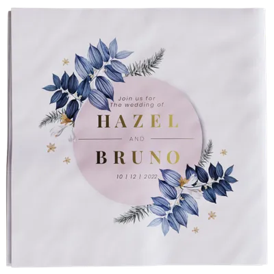 Custom Dinner Napkin - Custom Ribbons Now