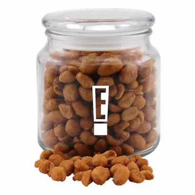 Jar with Honey Roasted Peanuts - SG400 - Custom Ribbons Now