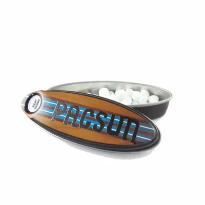 Stripe WD Surfboard Mint Tin - Custom Ribbons Now