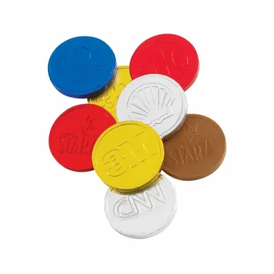 Custom Chocolate Coin - Custom Ribbons Now