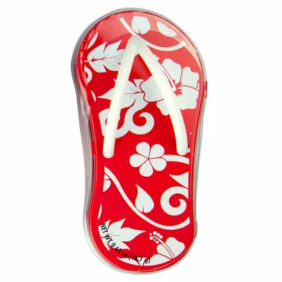 Hibiscus Red Flip Flop Mint Tin - Custom Ribbons Now