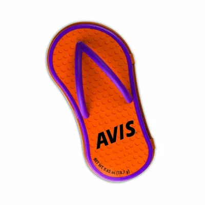 Orange Flip Flop Mint Tin - Custom Ribbons Now
