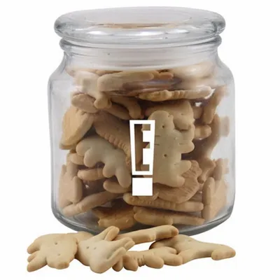 Jar ith Animal Crackers - Custom Ribbons Now