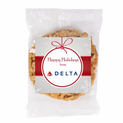 Fresh Beginnings Individually Wrapped Oatmeal Raisin Cookies - Custom Ribbons Now