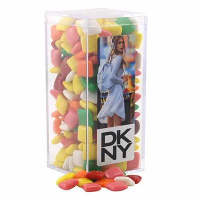 Acrylic Box with Mini Chicklets - Medium - Custom Ribbons Now