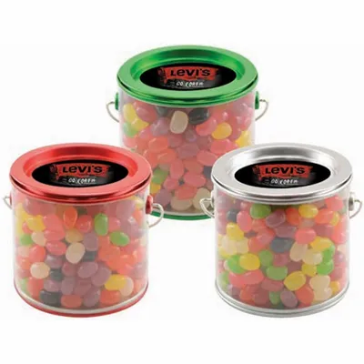 Tin Pail with Jelly Beans - Custom Ribbons Now