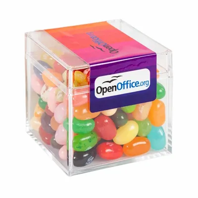 Sweet Boxes with Gourmet Jelly Beans - Custom Ribbons Now