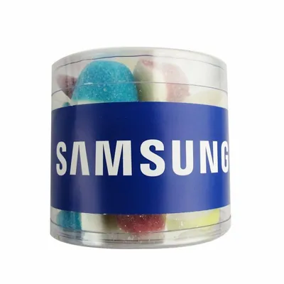 Round Acetates - Puffy Puffs - Custom Ribbons Now