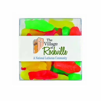Square Acetates - Assorted Fish - Custom Ribbons Now