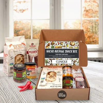 Nacho Average Snack Box - Fiesta Gourmet Kit - Custom Ribbons Now