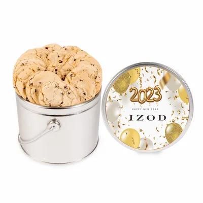 Fresh Beginnings Classic Cookie Bucket 36 Cookies - One Style - Custom Ribbons Now