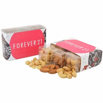 3 Way Nut Shareable Acetate Box - Custom Ribbons Now