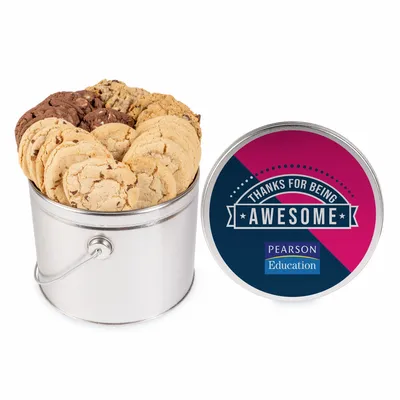 Fresh Beginnings Classic Cookie Bucket 36 Cookies - 4 Styles - Custom Ribbons Now