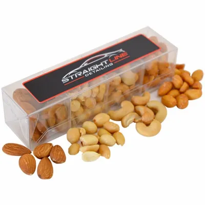 4 Way Acetate Nuts Box - Custom Ribbons Now