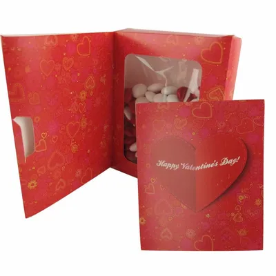 Book Window Box - Chocolate Buttons - Custom Ribbons Now