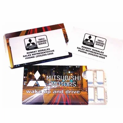 Business Card Gum Pack - Custom Ribbons Now