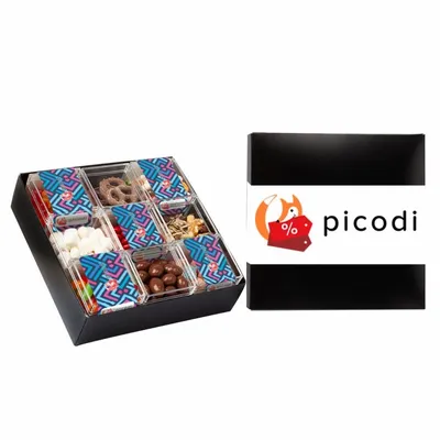 9 Piece Sweet Box Assorted - Mix Gift Set - Custom Ribbons Now