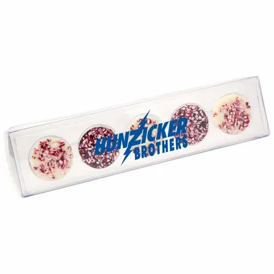 Acetate Sticks with Peppermint Cups - Custom Ribbons Now