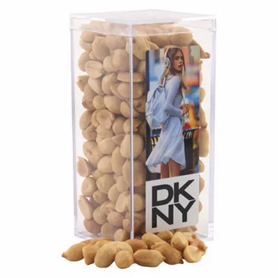 Acrylic Box with Peanuts - Medium - Custom Ribbons Now