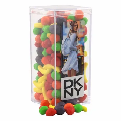 Acrylic Box with Runts - Medium - Custom Ribbons Now