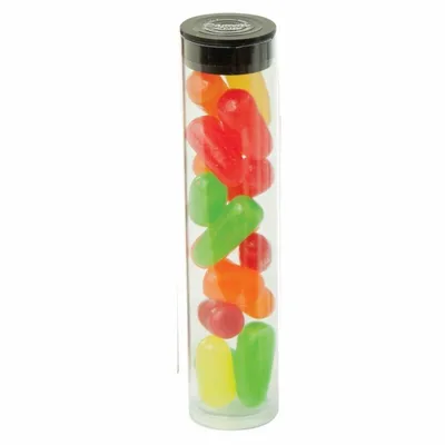 Mini Tube with Mike and Ikes - Custom Ribbons Now