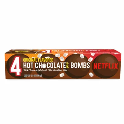 Hot Chocolate Bomb 4 Pack - Custom Ribbons Now