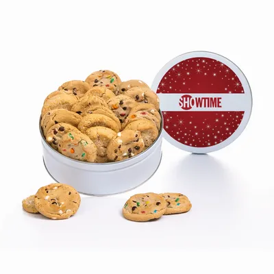 Fresh Beginnings Bakers Choice Tin - 18 Cookies - Custom Ribbons Now