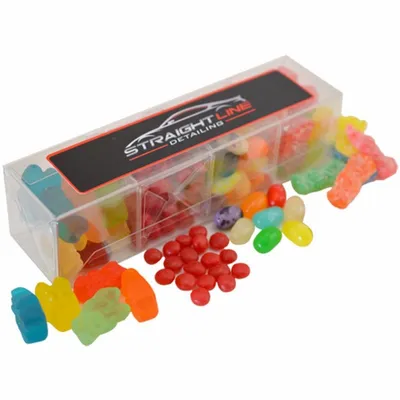 4 Way Acetate Candy Box - Custom Ribbons Now