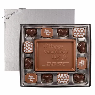 Valentines Day Chocolate Box - Custom Ribbons Now