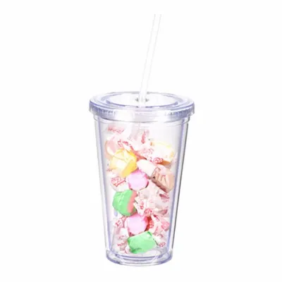 16oz. Tumbler - Salt Water Taffy - Custom Ribbons Now