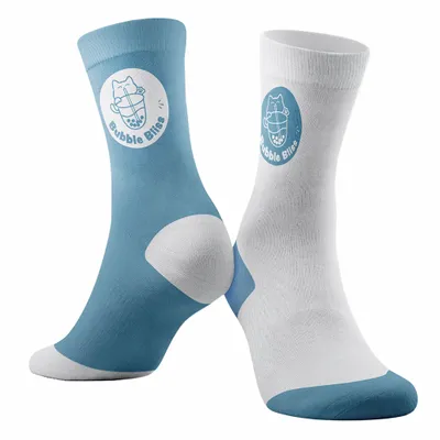 Custom Full Color Socks - Custom Ribbons Now