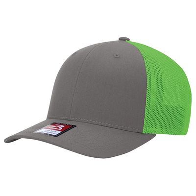CHARCOAL/NEON GREEN CHARCOAL/NEON GREEN - Custom Ribbons Now