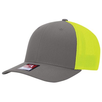 CHARCOAL/NEON YELLOW CHARCOAL/NEON YELLOW - Custom Ribbons Now