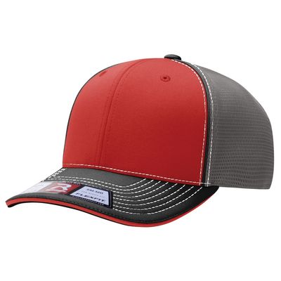 RED/CHARCOAL/BLACK RED/CHARCOAL/BLACK - Custom Ribbons Now