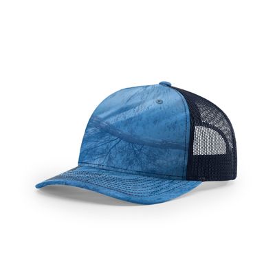 REALTREE FISHING LIGHT BLUE/NAVY REALTREE FISHING LIGHT BLUE/NAVY - Custom Ribbons Now