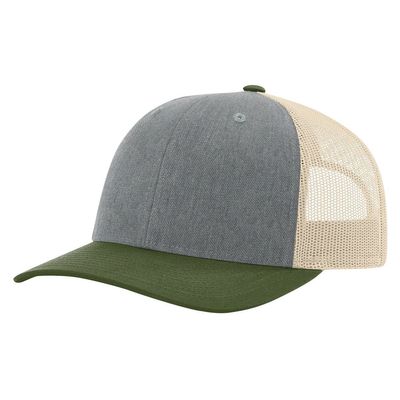 HEATHER GRAY/BIRCH/ARMY OLIVE HEATHER GRAY/BIRCH/ARMY OLIVE - Custom Ribbons Now