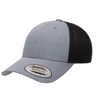 HEATHER GRAY/ BLACK HEATHER GRAY/ BLACK - Custom Ribbons Now
